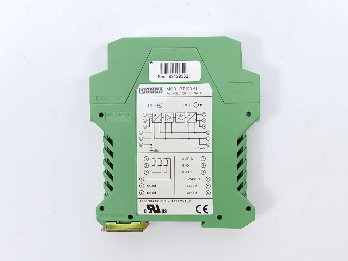 Phoenix Contact 281030 MCR-PT100/U PT100-CONVERTER