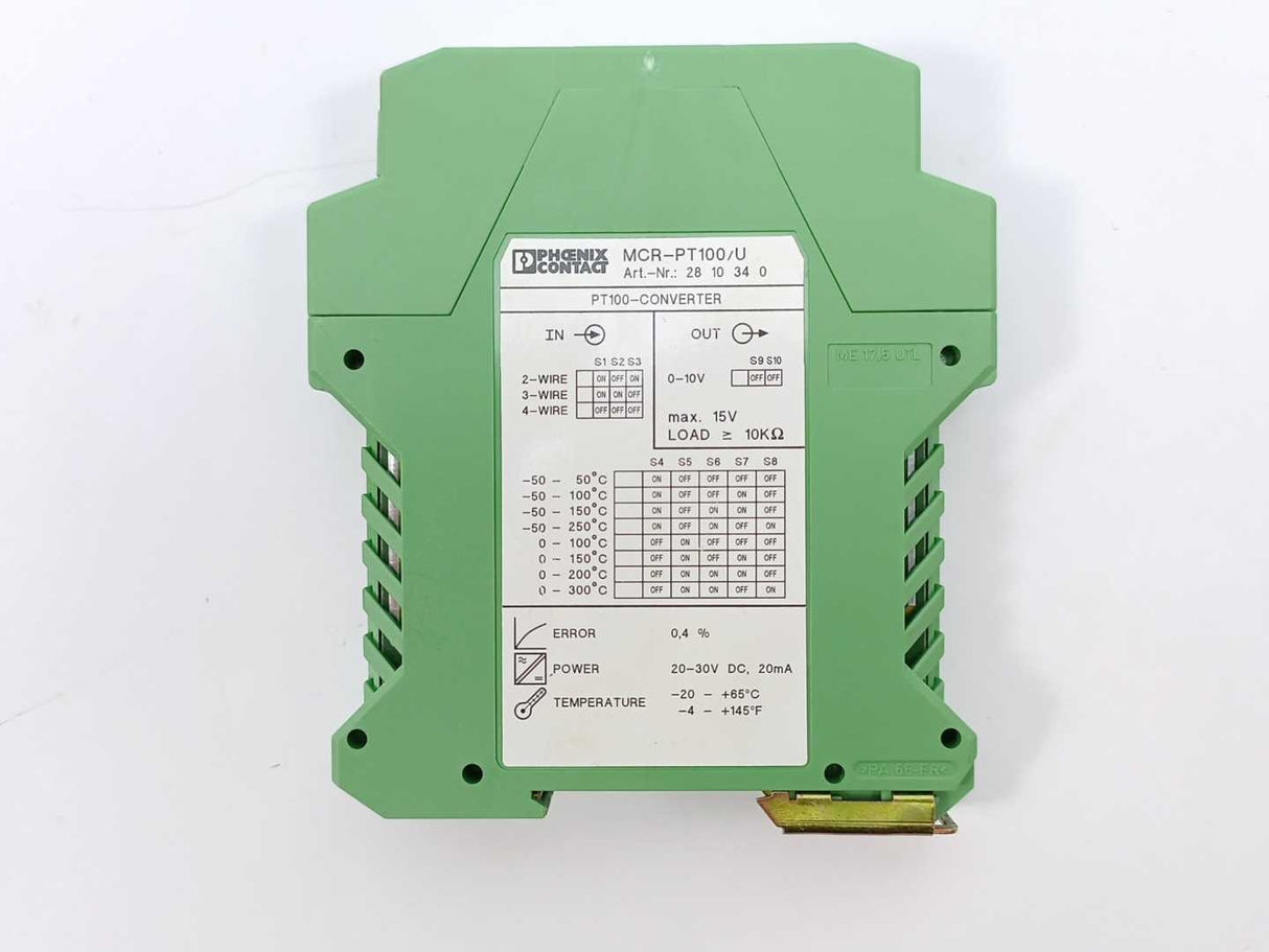 Phoenix Contact 281030 MCR-PT100/U PT100-CONVERTER