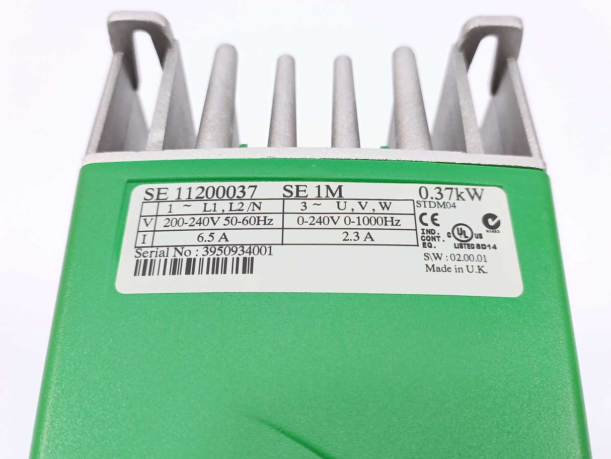 Control Techniques SE 11200037 SE 1M Single Phase Inverter 0.37kW