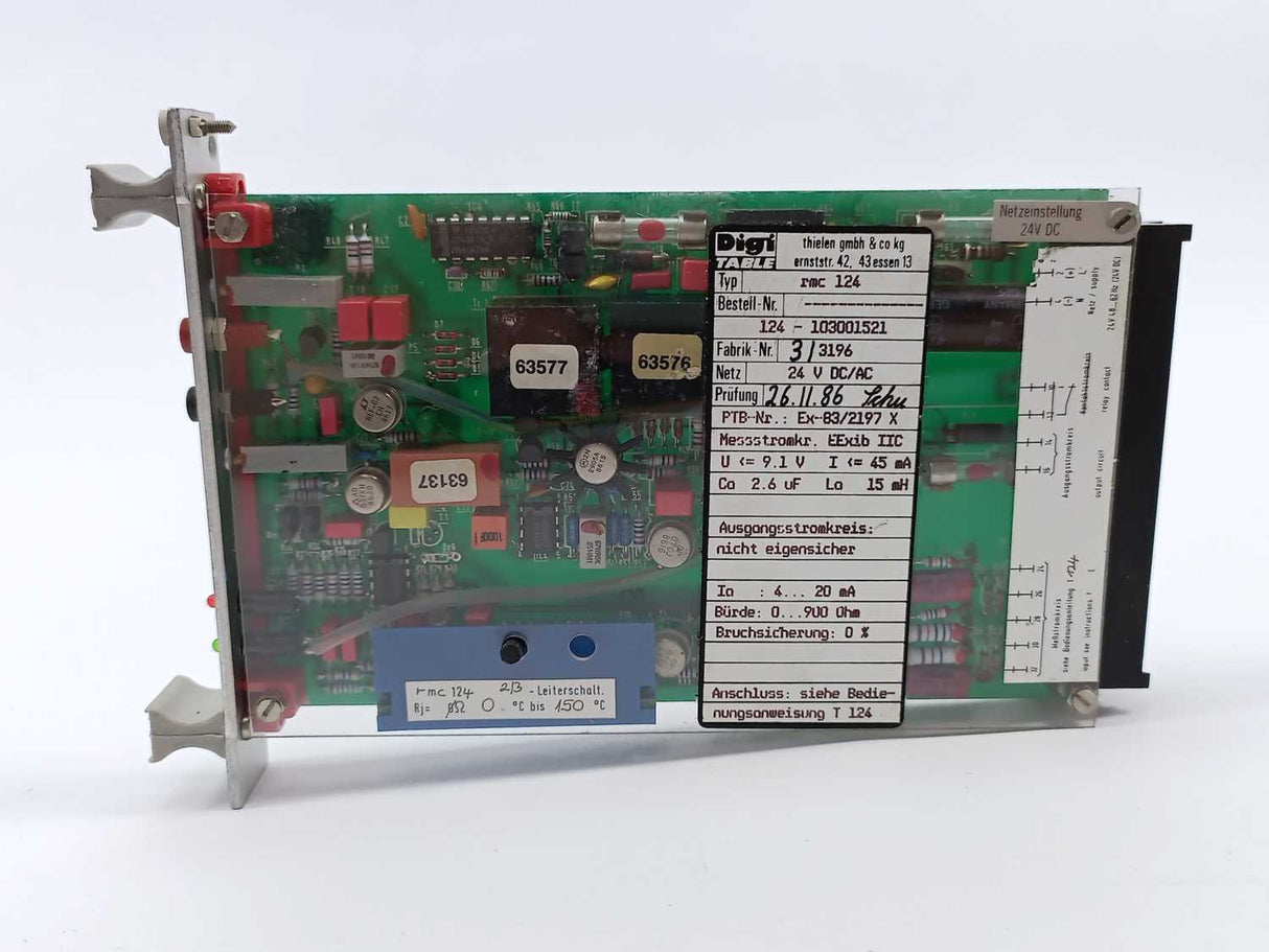 Digi TABLE rmc124 124-1030001521 24 V DC/AC Ph0312/3B