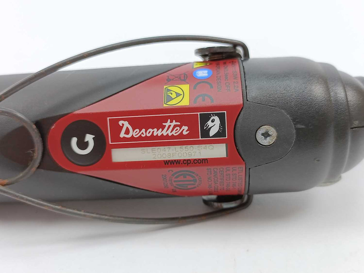 Desoutter SLE047-L550-S4Q Electric Screwdriver Used as Demomodel