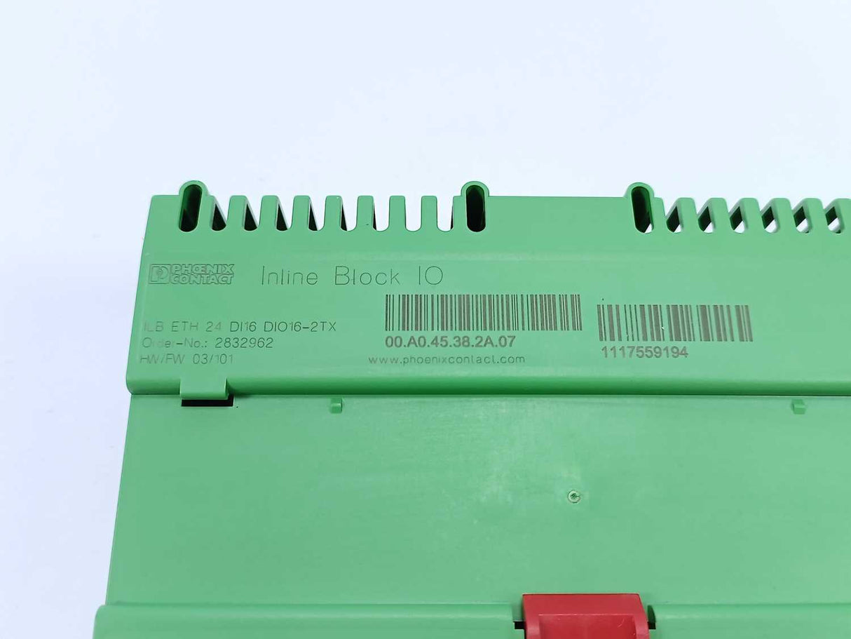Phoenix Contact 2832962 ILB ETH 24 DI16 DIO16-2TX - Inline Block IO