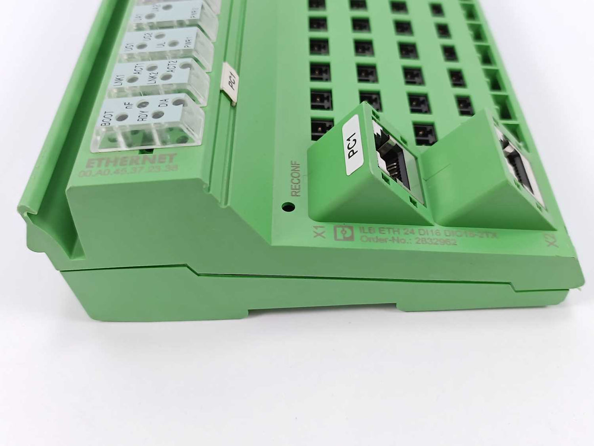 Phoenix Contact 2832962 ILB ETH 24 DI16 DIO16-2TX - Inline Block IO