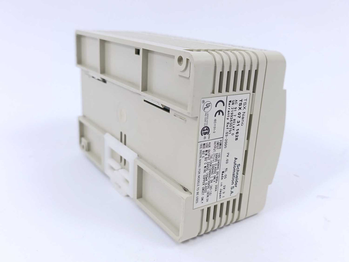 Schneider Automation TSX07311628 Extendable PLC Base TSX Nano