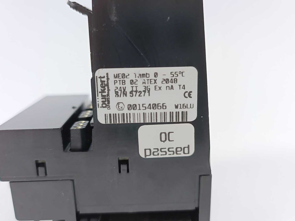 Burkert 00154066 W16LU Connector Module w/ 4 Connectors