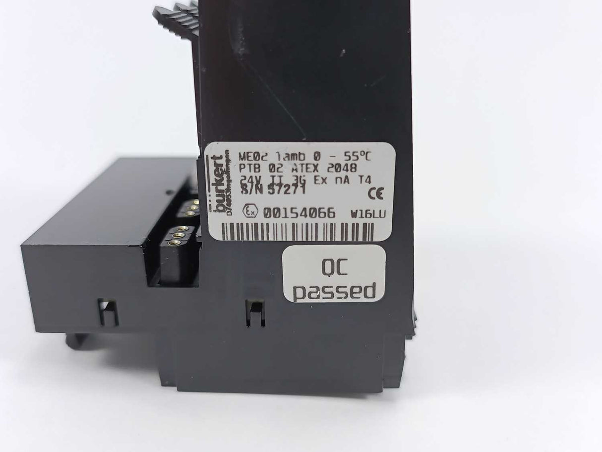 Burkert 00154066 W16LU Connector Module w/ 4 Connectors