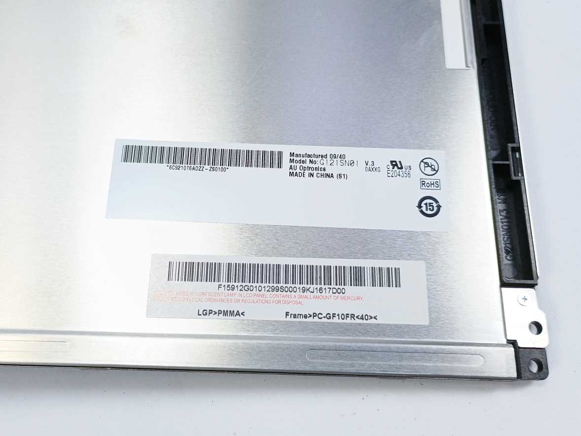AU Optronics G121SN01 V3 12.1 Inch Color TFT-LCD
