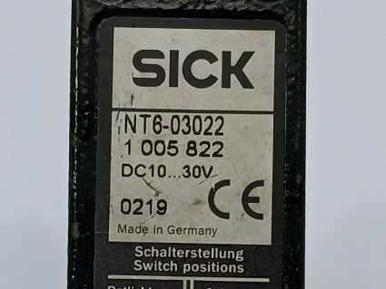 SICK 1005822 NT6-03022 CONTRAST SENSOR