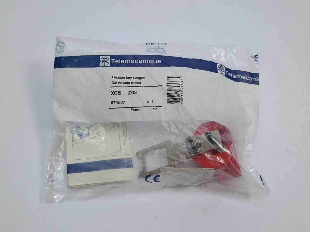 TELEMECANIQUE XCSZ03 FLEXIBLE KEY-TONGUE