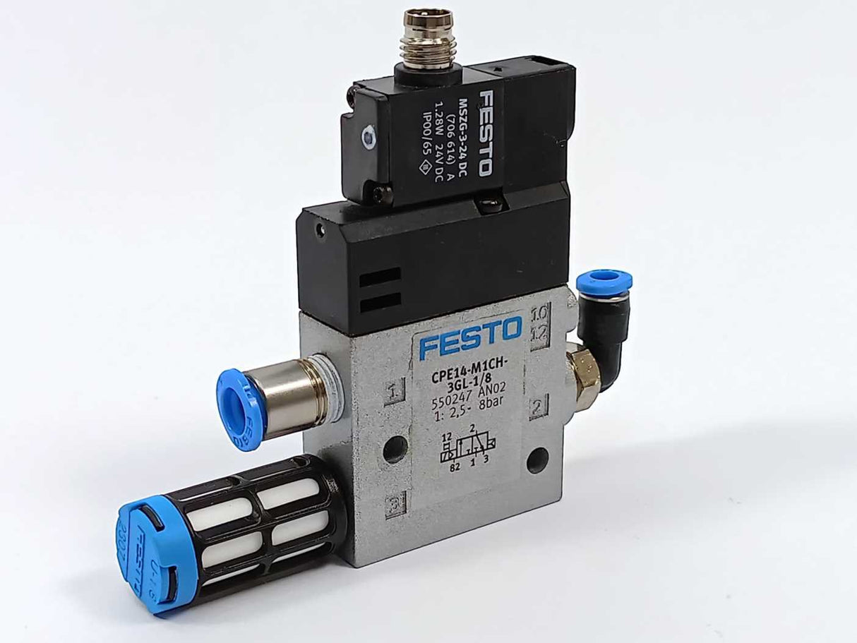 Festo 550247 CPE14-M1CH-3GL-1/8 Air solenoid valve