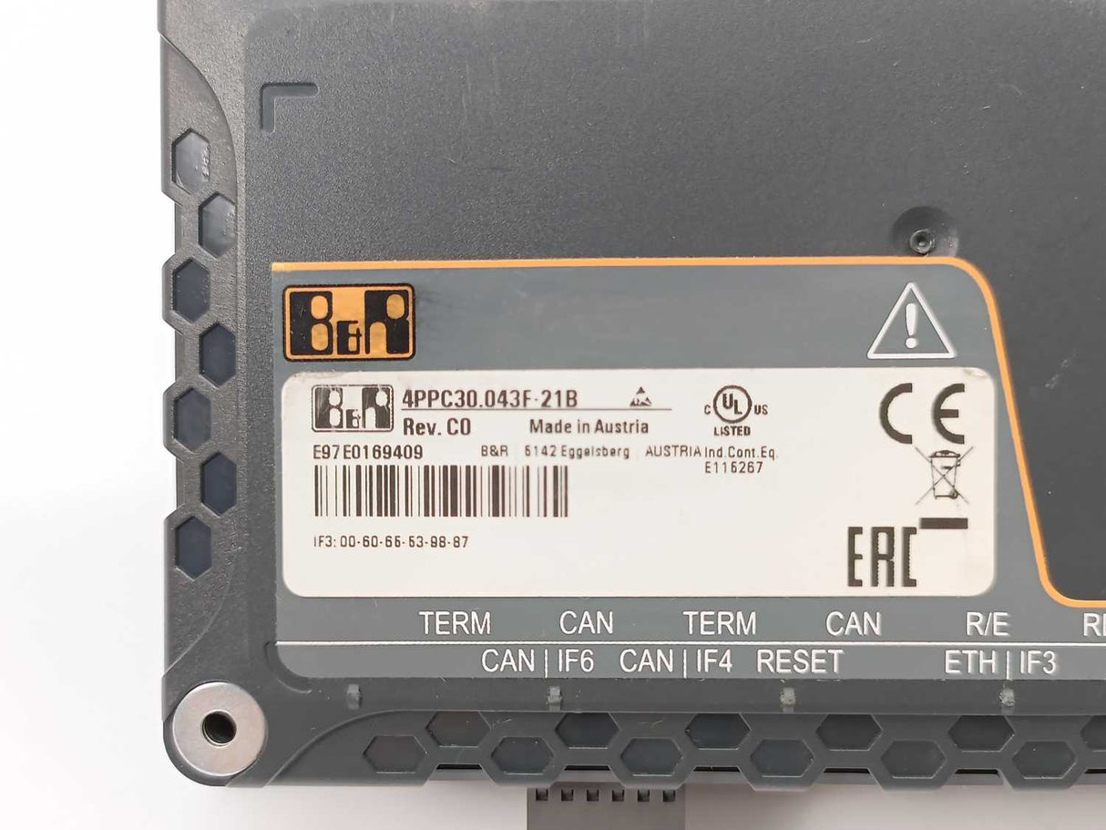 B&R 4PPC30.043F-21B Power Panel Rev. C0