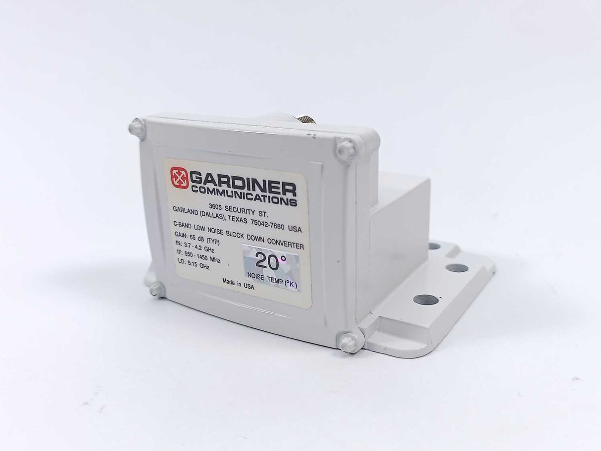 GARDINER 65 dB C-BAND LOW NOISE BLOCK DOWN CONVERTER
