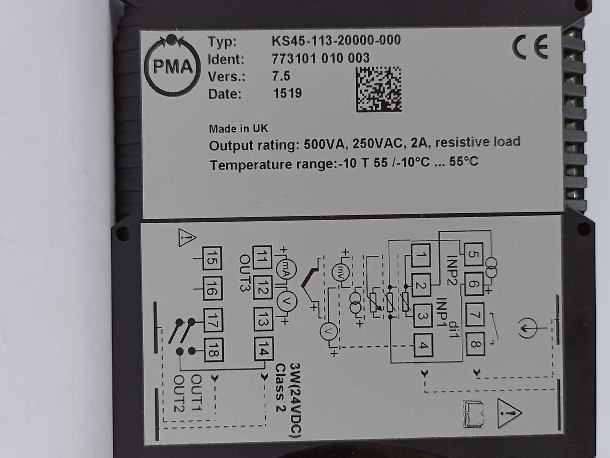 PMA KS45-113-20000-000 773101 010 003