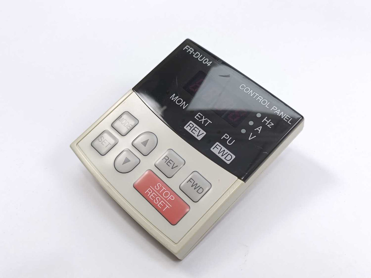 Mitsubishi FR-A540-1.5K-82 FREQROL-A500 Inverter & FR-DU04 Control Panel