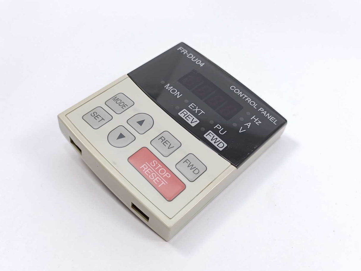 Mitsubishi FR-A540-3.7K-82 FREQROL-A500 Inverter & FR-DU04 Control Panel