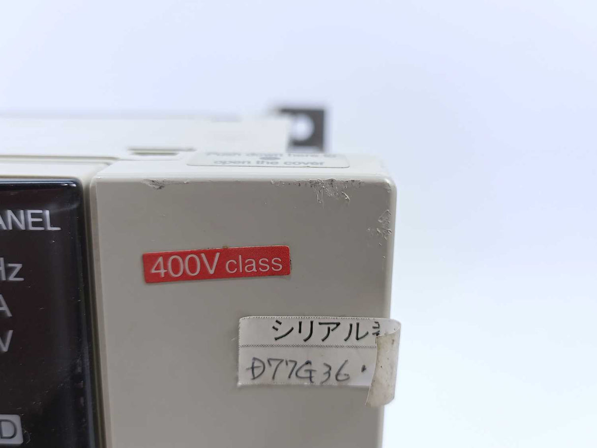 Mitsubishi FR-A540-3.7K-82 FREQROL-A500 Inverter & FR-DU04 Control Panel