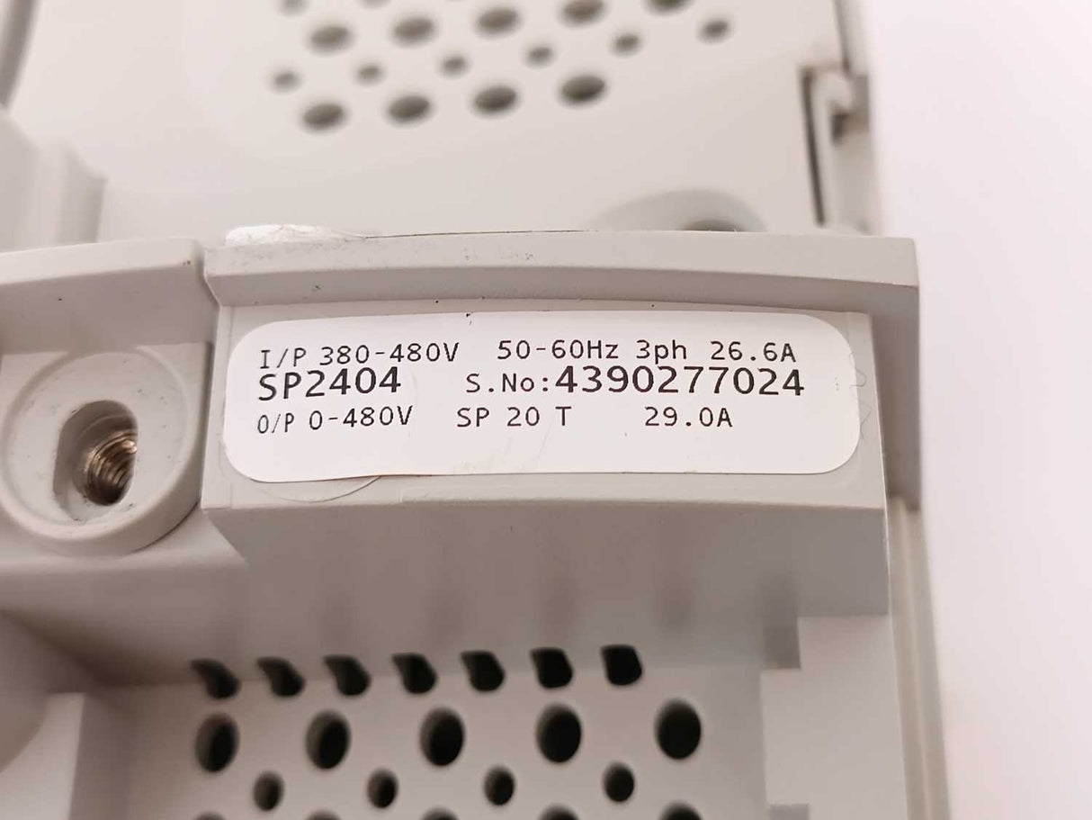 Control Techniques SP2404 UNIDRIVE 15.0kW W/SM-Keypad For Spare Parts