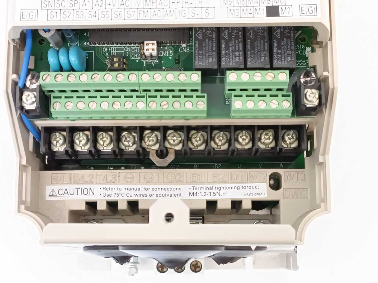 OMRON / YASKAWA CIMR-F7Z40P7 Varispeed F7 For Spare Parts