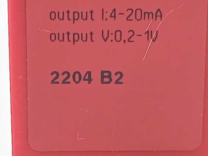 PR Electronics 2204 B2 Isolation amplifier