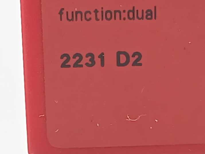 PR Electronics 2231 D2 / 2231D2 24V Trip Amplifier