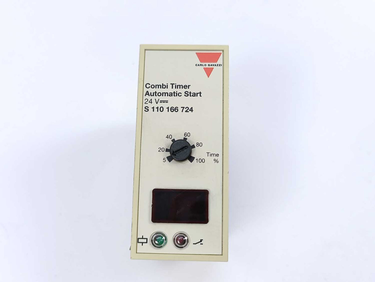 Carlo Gavazzi S 110 166 724 Combi Timer Automatic Start 24V