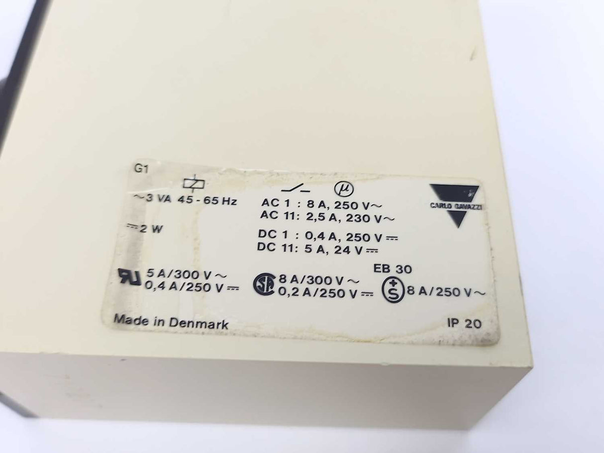 Carlo Gavazzi S 110 166 724 Combi Timer Automatic Start 24V
