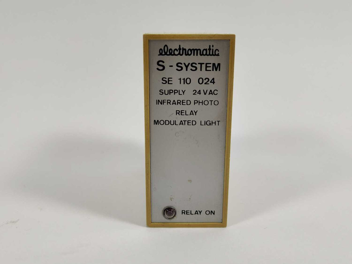 Electromatic SE 110 024 / SE110024 Infrared Photo Relay 24VAC