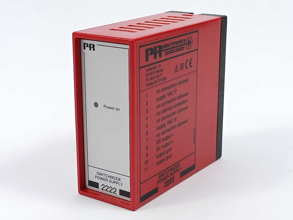 PR Electronics 2222B1 Switchmode Power Supply,PF113A-N