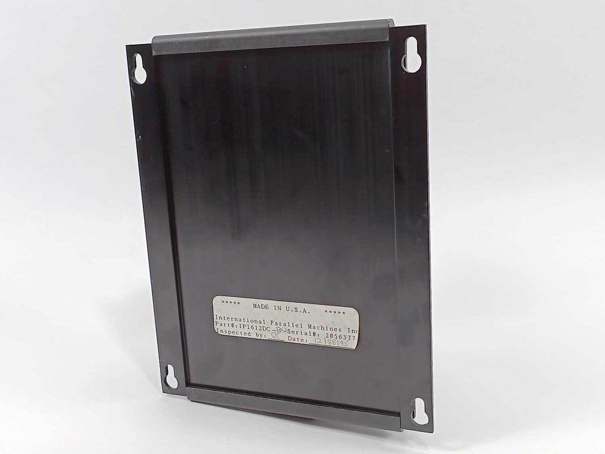 International Parallel Machines INC. IP1612DC PLC Module/Rack
