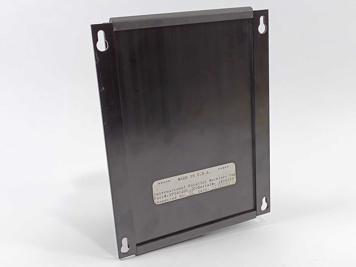 International Parallel Machines INC. IP1612DC PLC Module/Rack