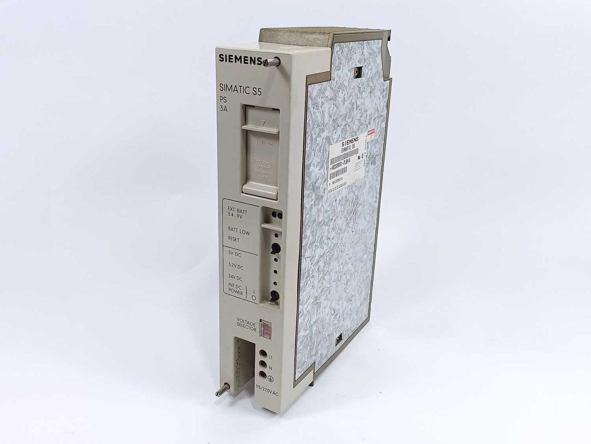 Siemens 6ES5951-7LB14 SIMATIC S5, 951 POWER SUPPLY UNIT