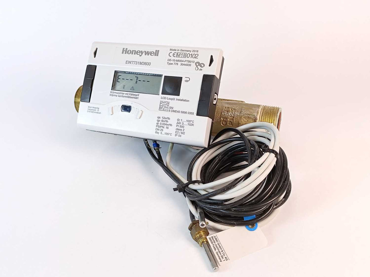 Honeywell EW7731M3600 Type 775 Ultrasonic Hot Water Meter / flowmeter