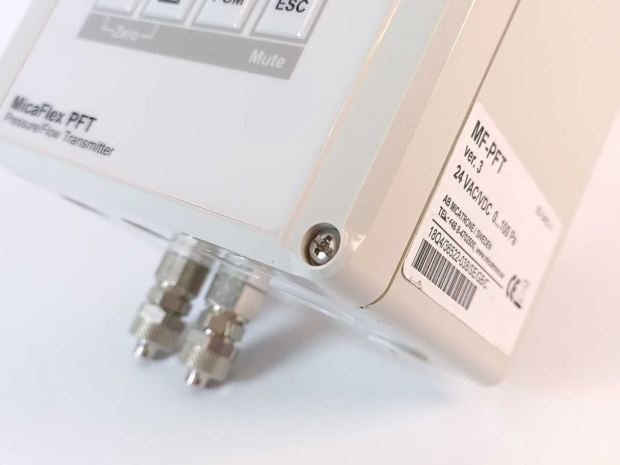 MICATRONE MF-PFT Pressure/Flow Transmitter