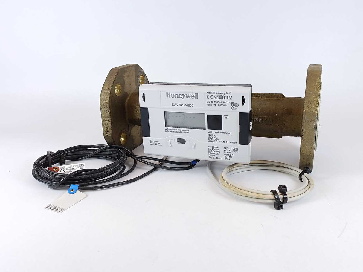 Honeywell EW7731M4800 DE-10-MI004-PTB013 type 775 DN 40 flowmeter
