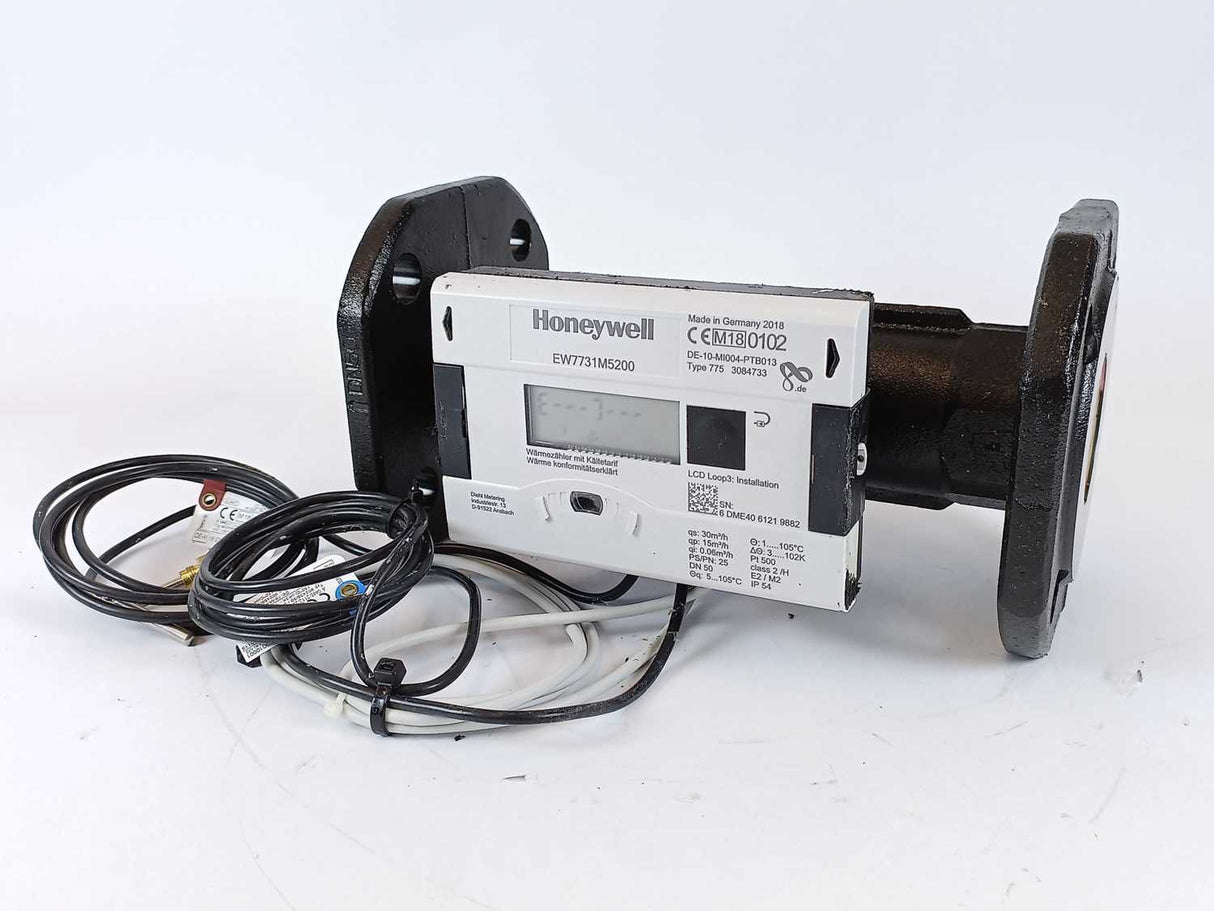 Honeywell EW7731M5200 DE-10-MI004-PTB013 Hydronic Meters type 775 DN 50