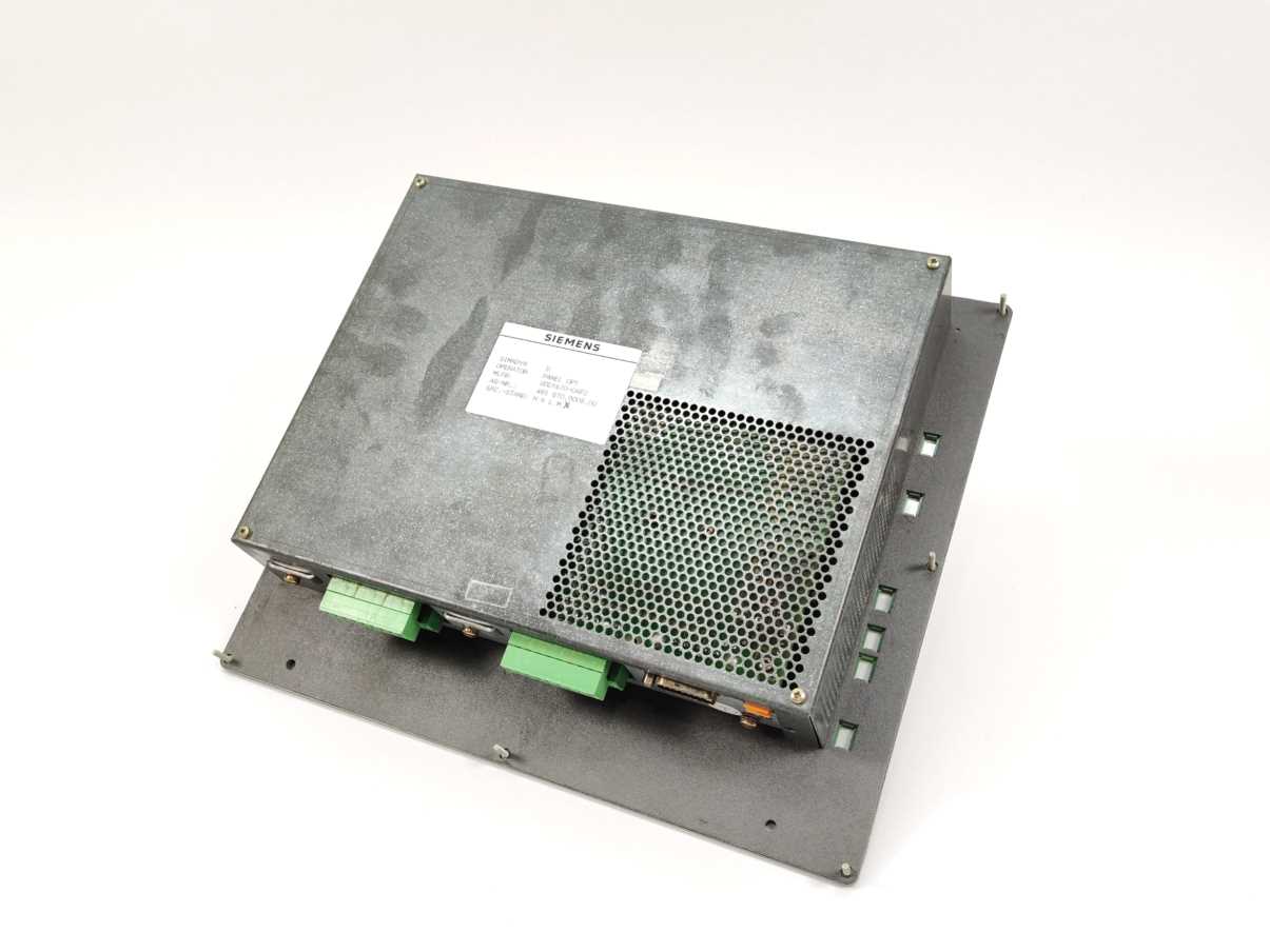 Siemens 6DD1670-0AF0 SIMADYN D OPERATOR PANEL 0P1
