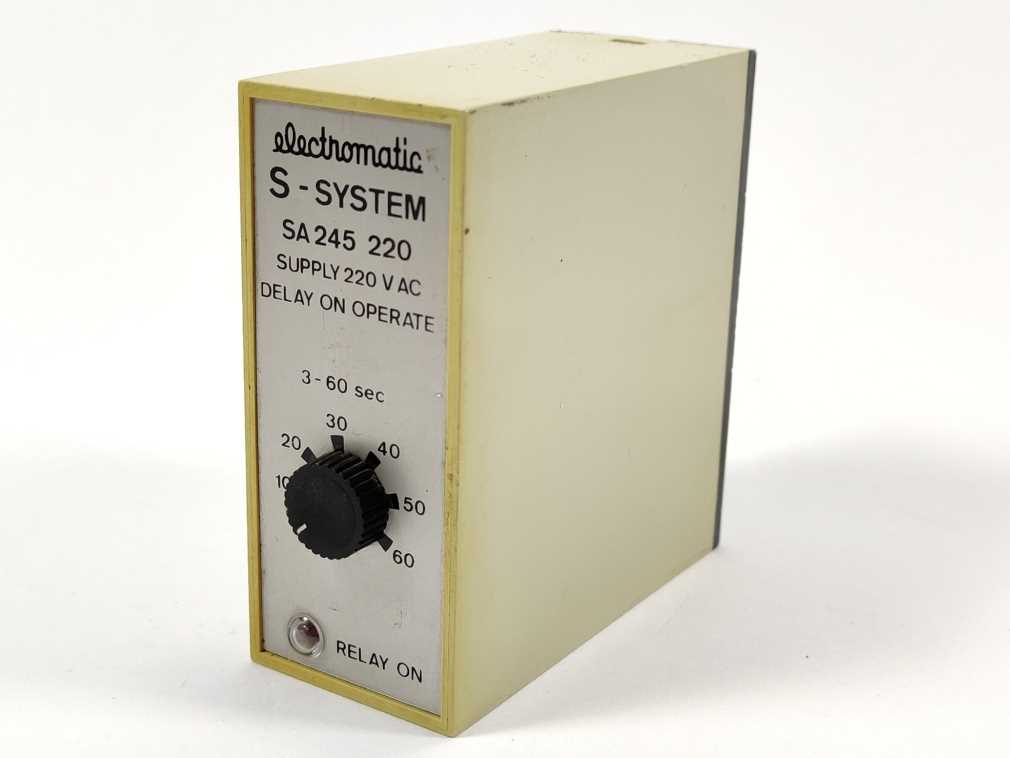 Electromatic SA 245 220 Delay On Operate