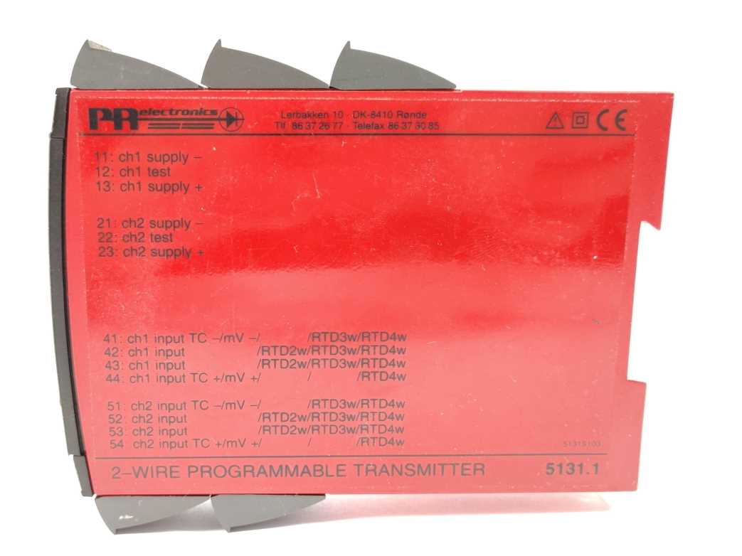 PR Electronics 5131A1B / 5131 A1B 2-wire programmable transmitter /