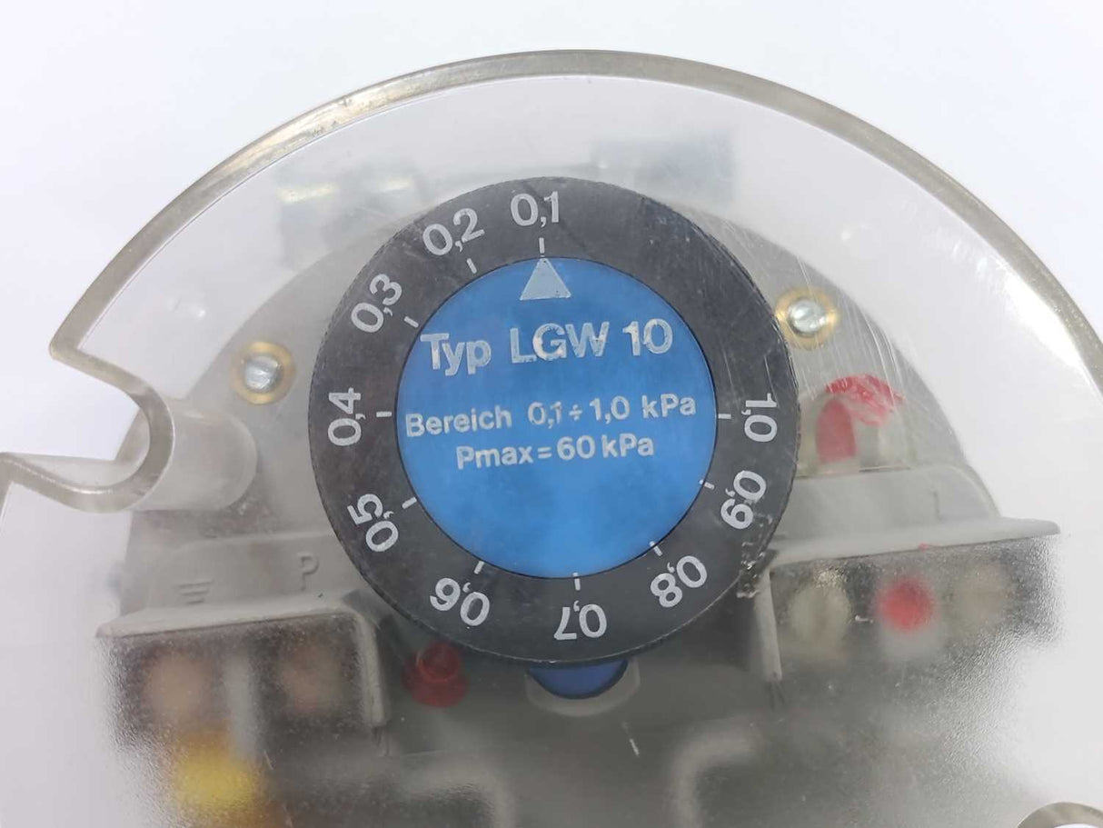 DUNGS LGW 10 Pressure Switch max 60kPa
