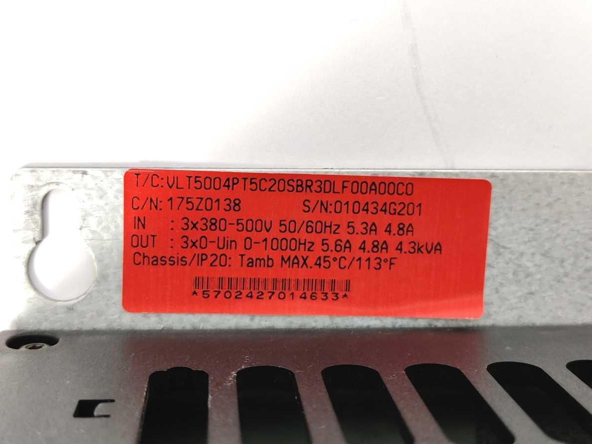 Danfoss 175Z0138 Frequency Converter