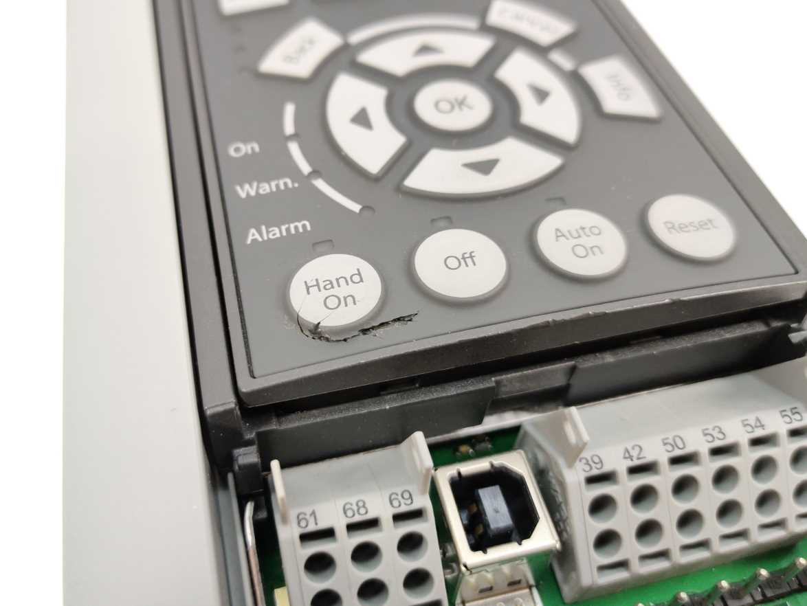 Danfoss 131B0033 VLT FC-302PK37T5E20H1XG 0.37kW