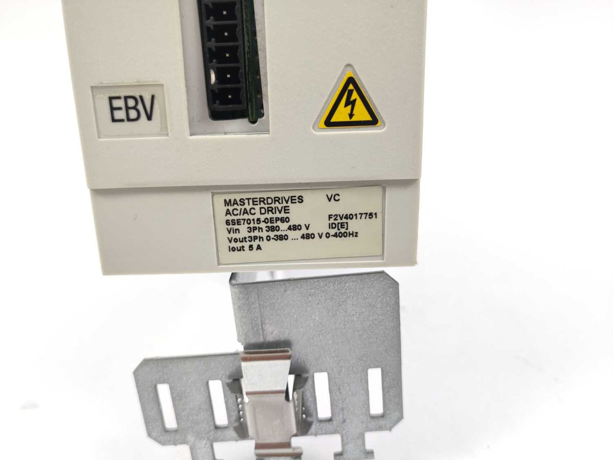 Siemens 6SE7015-0EP60 MASTERDRIVES VC, 6SE7015-0EP60-Z (Z=G91+M08)