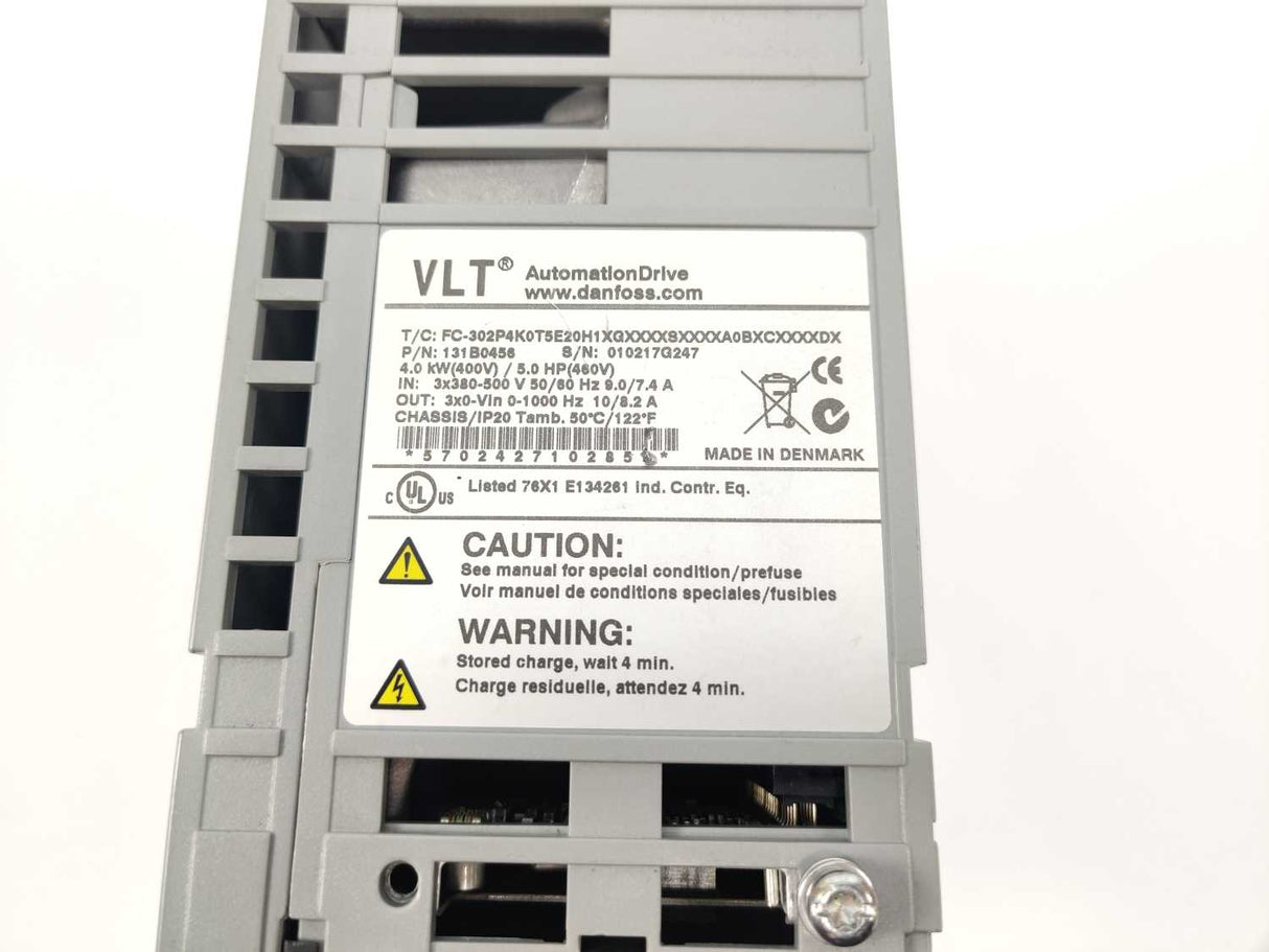 Danfoss FC-302P4K0T5E20H 131B0456 VLT Drive