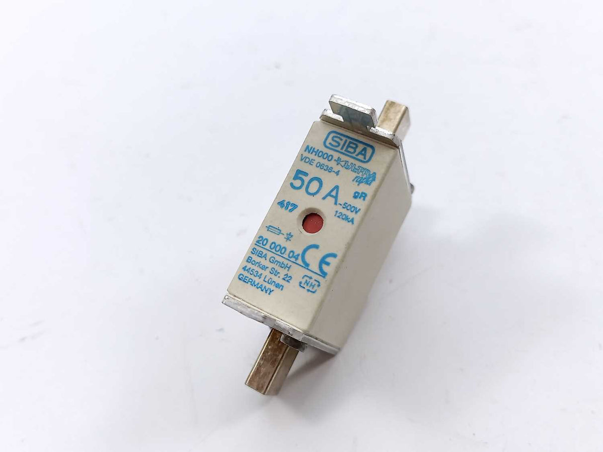 SIBA 2000004.50 NH000 50A Fuse-Link