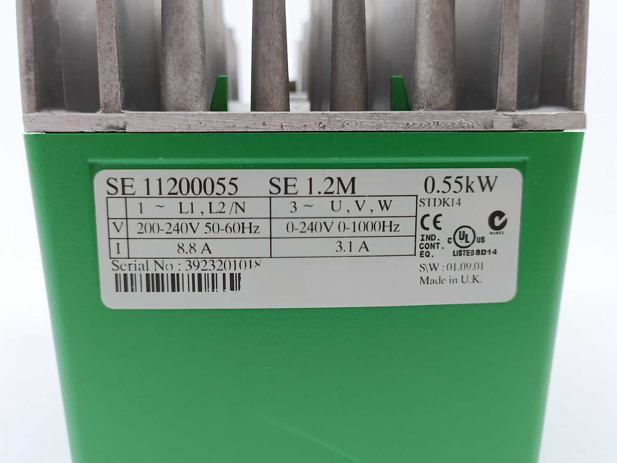 Control Techniques SE 11200055 SE1.2M Single Phase Inverter 0.55kW