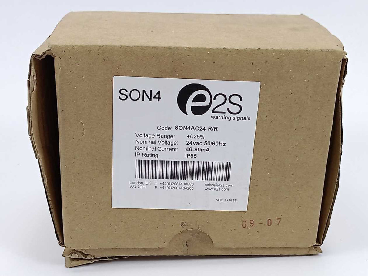 e2s SON4 SON4AC24 R/R Alarm Sounder & Xenon Beacon