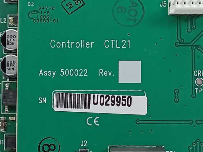 Lyngsoe Systems CTL21 Controller Assy 500022