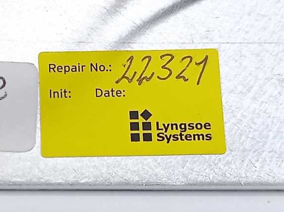 Lyngsoe Systems CTL21 Controller Assy 500022