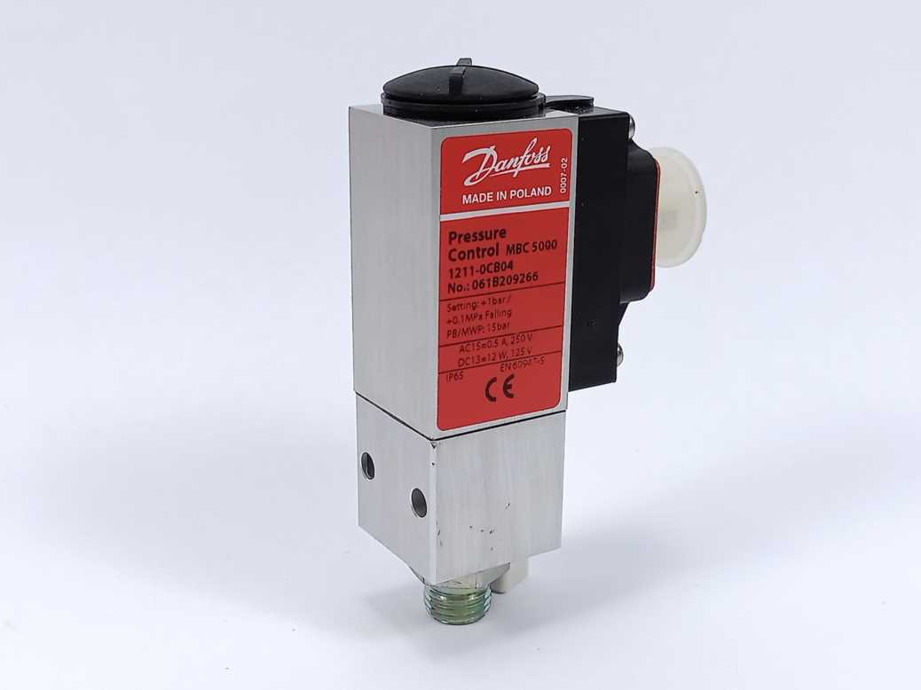 Danfoss 061B209266 Pressure Control MBC 5000 1211-0CB04