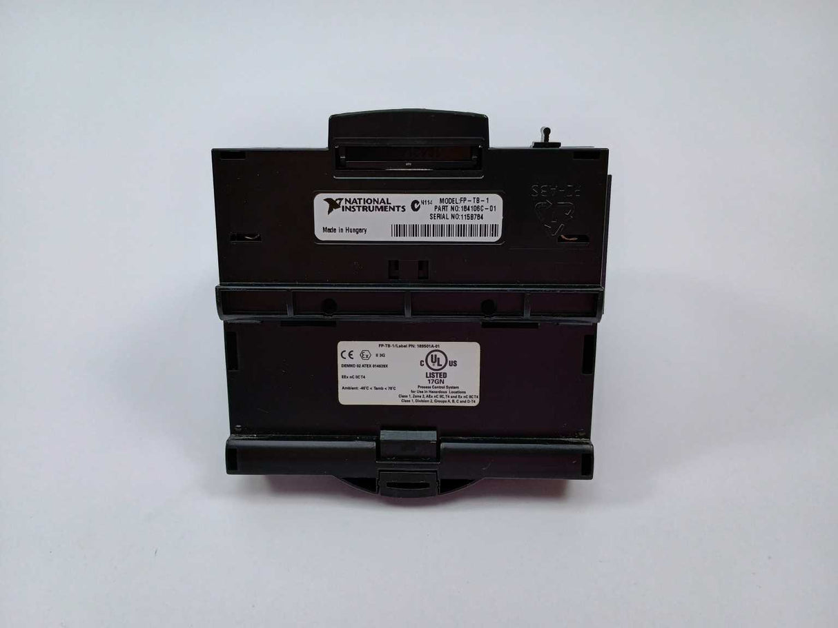 National Instruments 187208G-01 FP-RTD-124 W. 184106C-01 FP-TB-1